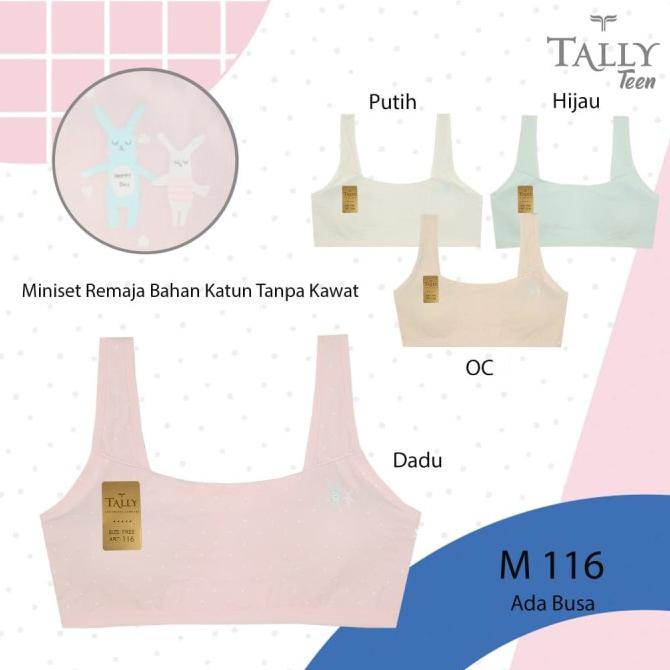 Miniset Anak Bra Bh Remaja Perempuan All Size Katun Tally M603 604 610