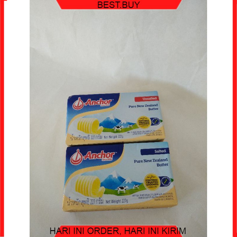 

Anchor butter 227g