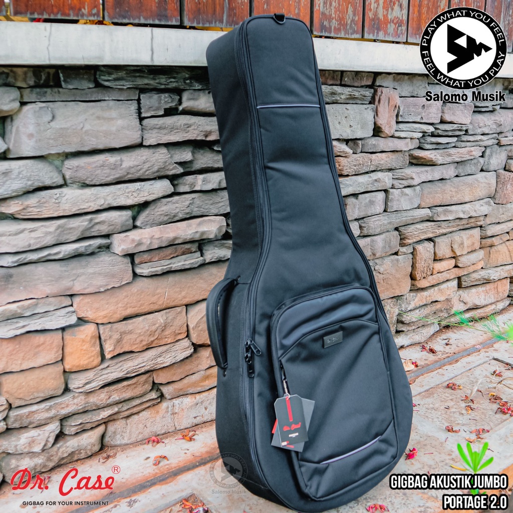 Gigbag Gitar Akustik Acoustic Dr Case Portage Jumbo Series Varian Warna