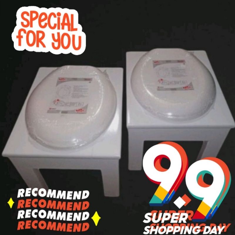 kloset duduk WC portable(untuk lansia/ibu hamil)