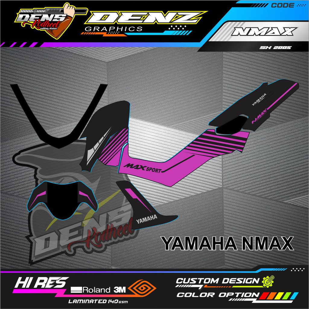 DECAL NMAX grafis
