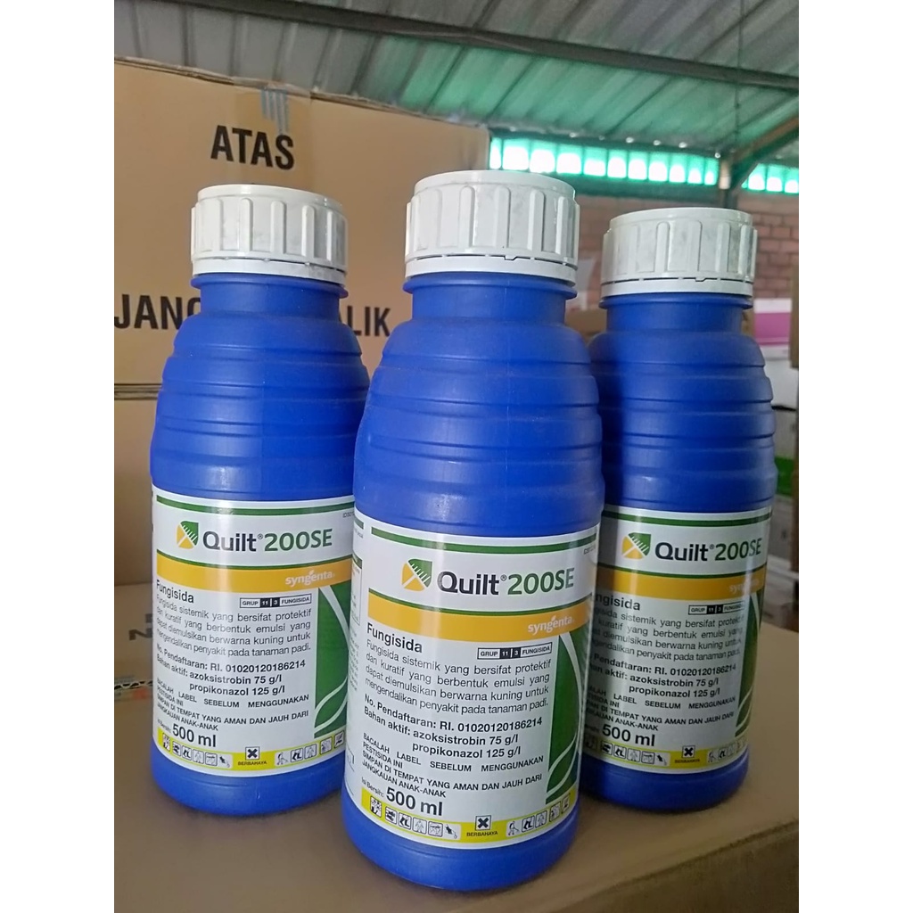 Fungisida Quilt 200 SE Produk Syngenta Kemasan 500 ml