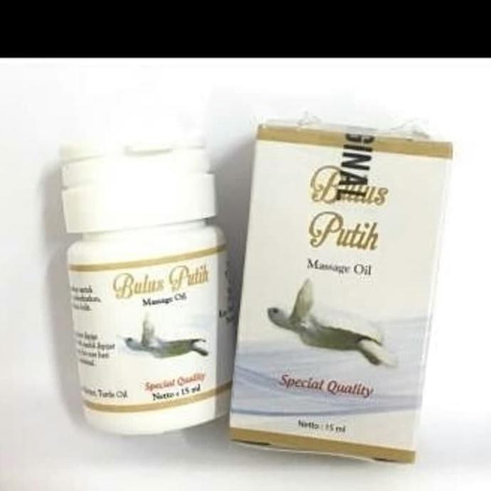 BPOM BULUS PUTIH MASSAGE OIL / MINYAK BULUS ORIGINAL
