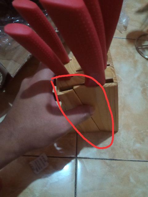 Pisau Set Warna Bistro Bo 1318