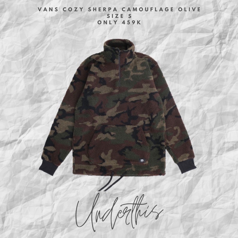 vans jacket cozy sherpa