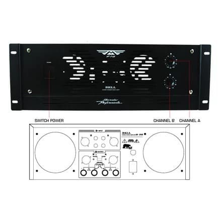 BOX POWER AMPLIFIER BELL M918 M-918 M 918 SOUND SYSTEM AUDIO BOX POWER AMPLI LAPANGAN STEREO BELL