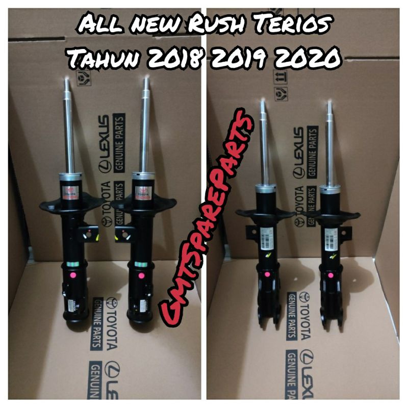 shockbreaker shock absorber toyota all new Rush Terios depan asli original tahun 2017 2018 2019 2020