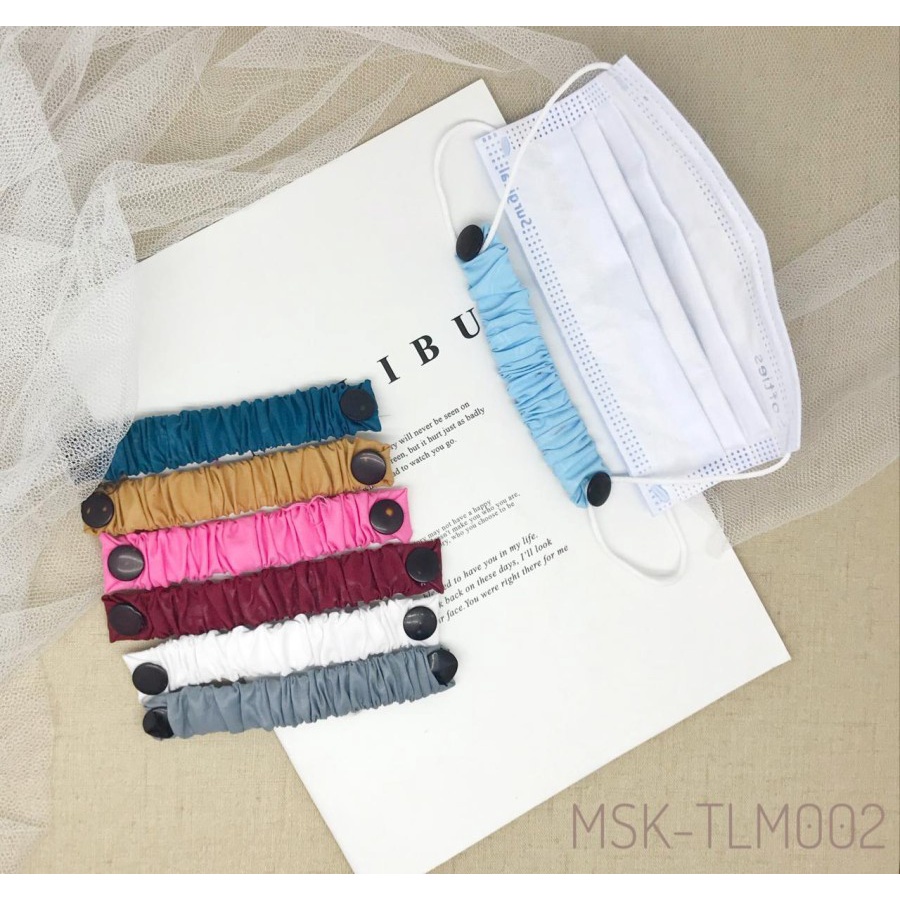 Konektor Masker Hijab | Pengait Masker Kain Hijab Tali Mask Connector Aksesoris Jilbab