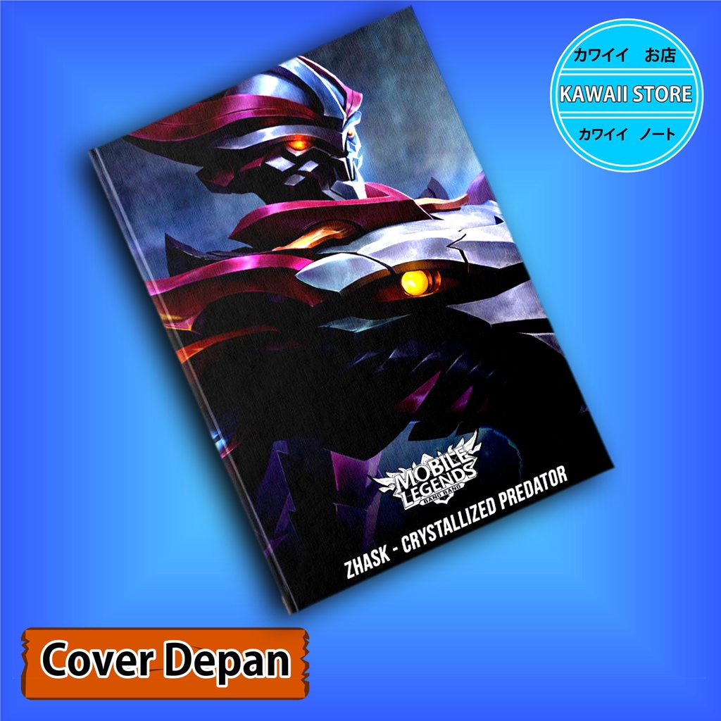 

Notebook / Pocket book Hard Cover Game MLBB HYLOS-ABYSSAL SHAMAN uk A5 & A6 / Notes Book