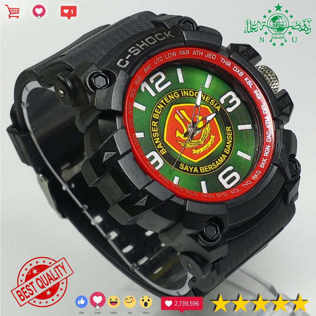 (SPECIAL EDITION) JAM TANGAN NAHDLATUL ULAMA {LIST MERAH}