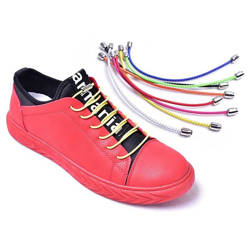 Bergaransi ! Tilusero Tali Sepatu Lazy Lace No Tie Shoelaces 1 Pair - F053