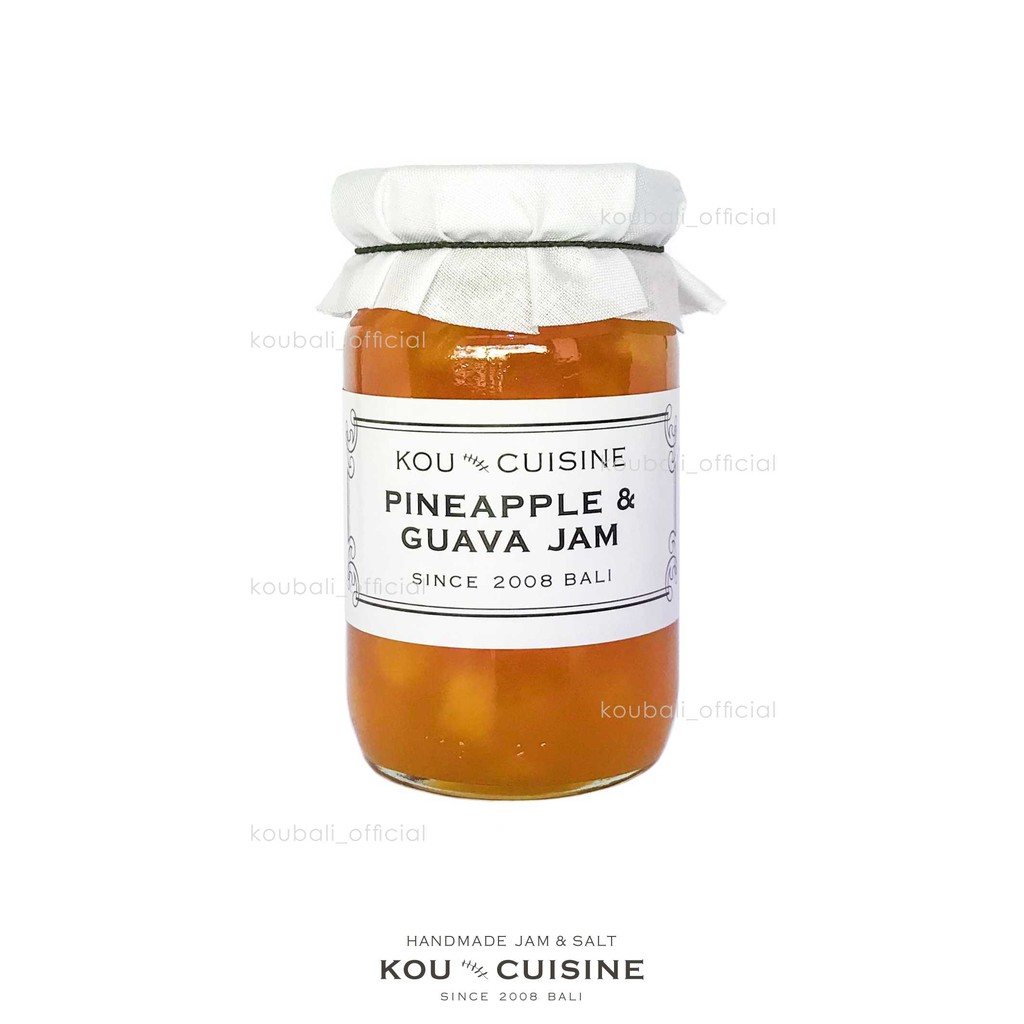 

KOU CUISINE - Pineapple & Guava Jam (110 ml)