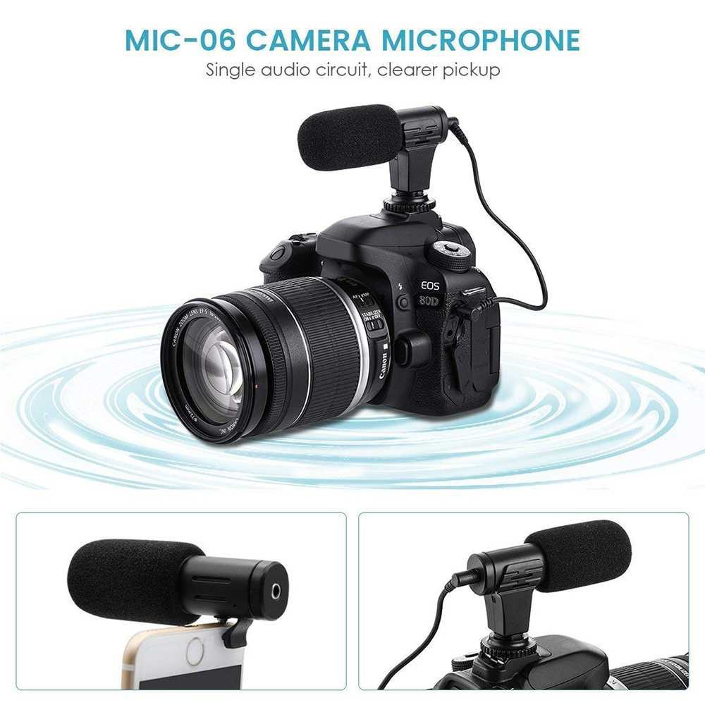 Trend-MAMEN MIC 06 Mini Shotgun Microphone for Camera &amp; Phone Original