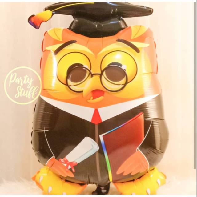 Balon Graduation ( Jual balon huruf angka helium gas alat dekorasi Jakarta )