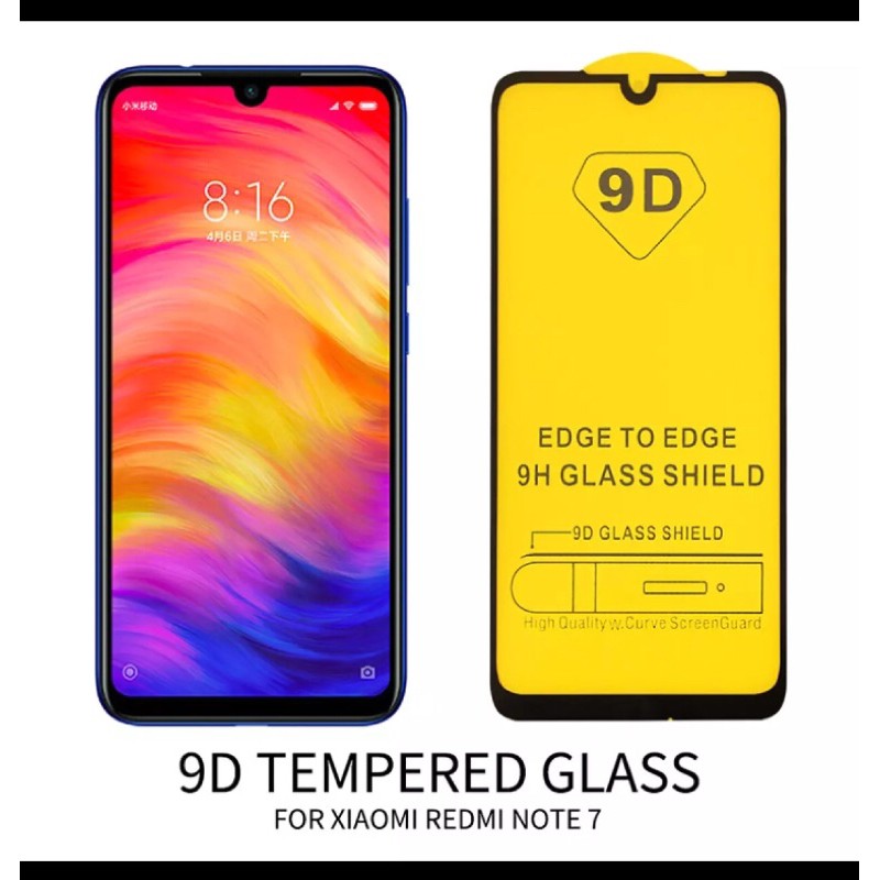 temperglass antigores hp xiaomi redmi not7