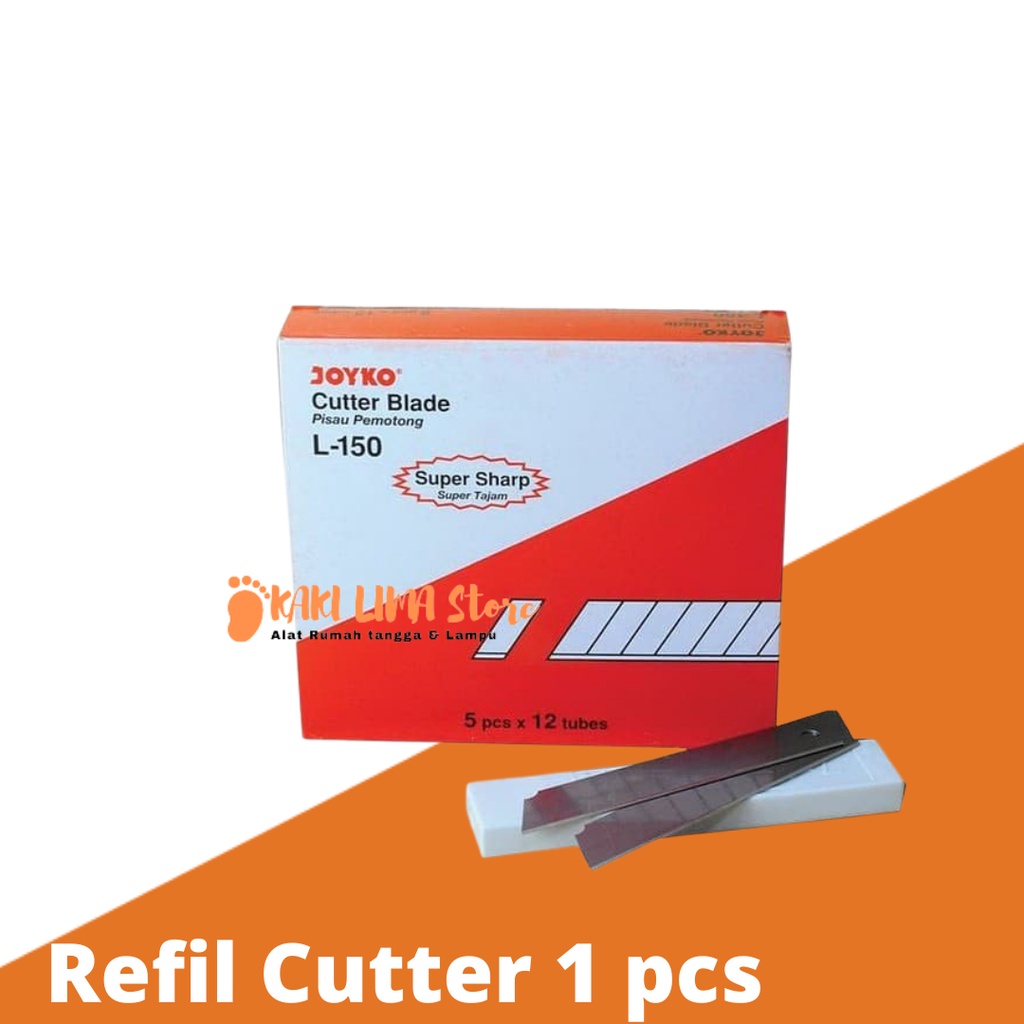 

Refill Isi Cutter Besar JOYKO L150 Cutter ORIGINAL