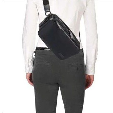 Tas TUMI Harrison Daniel Utility Pouch Waist Bag Black
