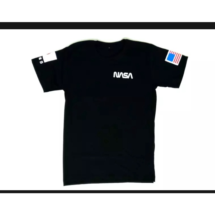[TERLARIS] kaos nasa hitam    / kaos distro / kaos nasa  keren / kaos nasa  pendek  / kaos nasa pend