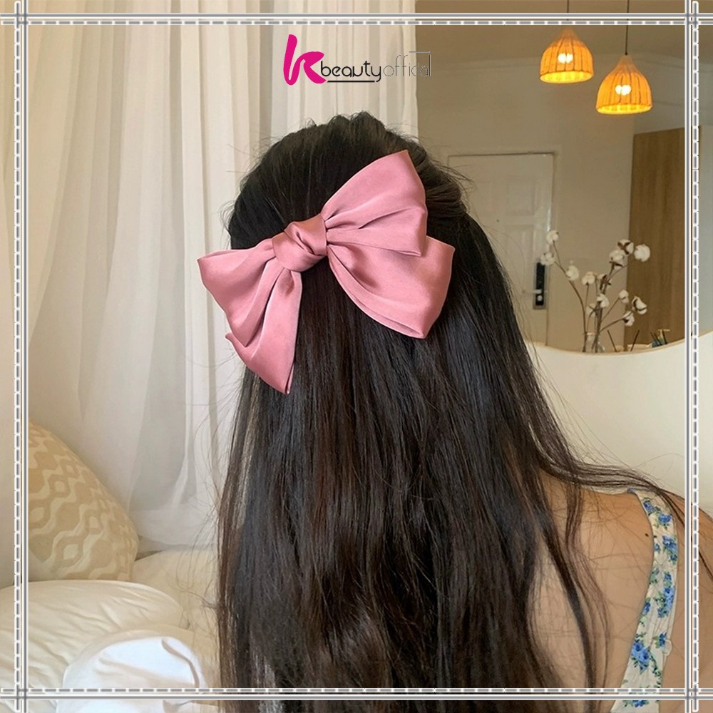 KB-C160 Ikat Rambut Pita Besar Kuncir Rambut Hairband Aksesoris Wanita Kunciran Rambut Korea Style-2