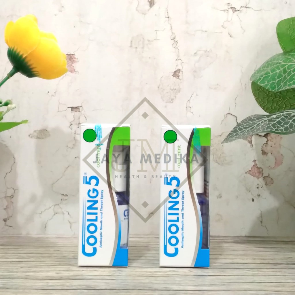 Cooling 5 Cool Mint Spray 15 ml Obat Sariawan