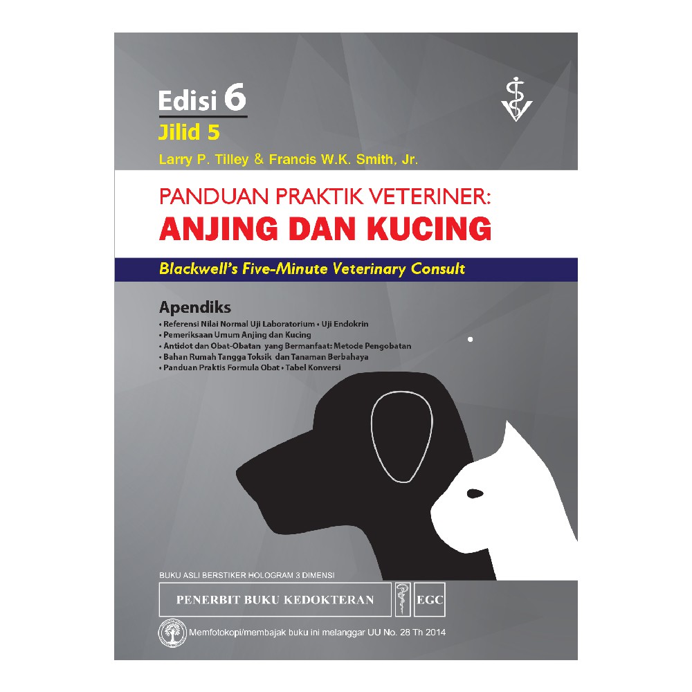 EGC Panduan Praktik Veteriner: Anjing dan Kucing Edisi 6 Jilid 5