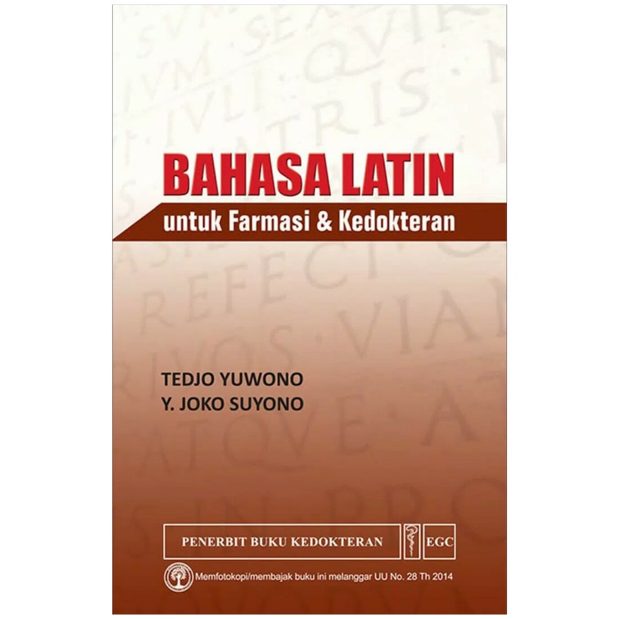 Original Bahasa Latin Untuk Farmasi & Kedokteran CBSBY