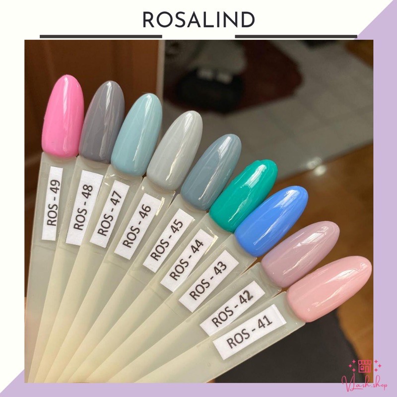 KODE 1 - 19 - ROSALIND NAIL GEL 7 ML