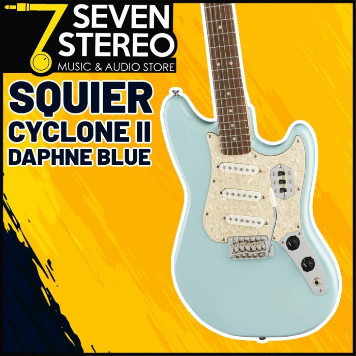 Squier Paranormal Series Cyclone II Telecaster Daphne Blue