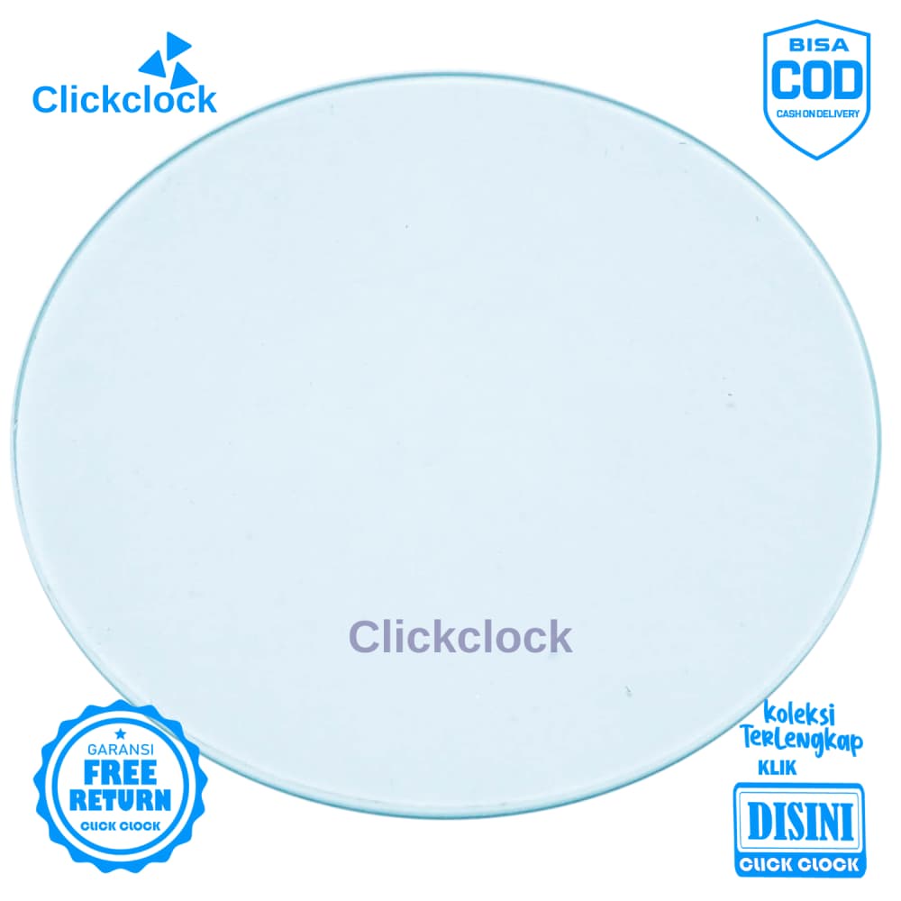 Kaca Jam Kaca Bahan Aksesoris Jam PNC-350 Murah 3,50 cm