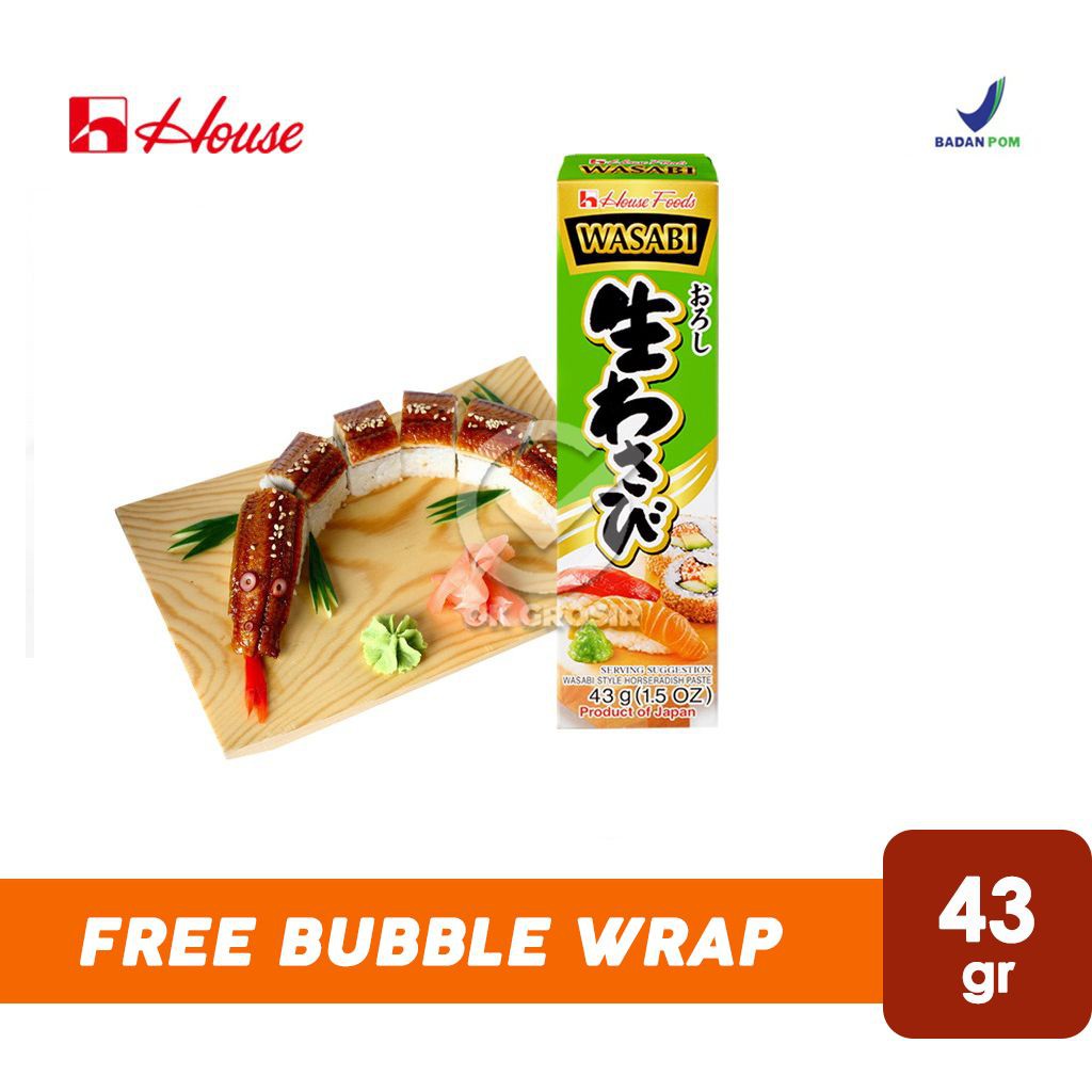 

Neri Wasabi Pasta Tube / Parutan Wasabi House Foods (43 gr)
