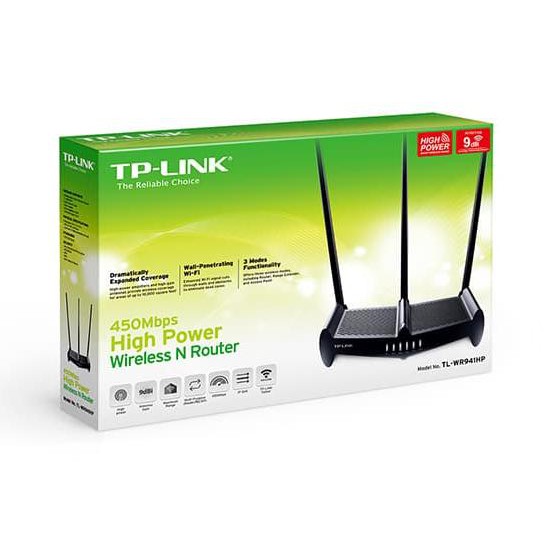 Jual READy!! Router TPLink WR941HP [Tembus Tembok / 3 Antena 9dBi] New