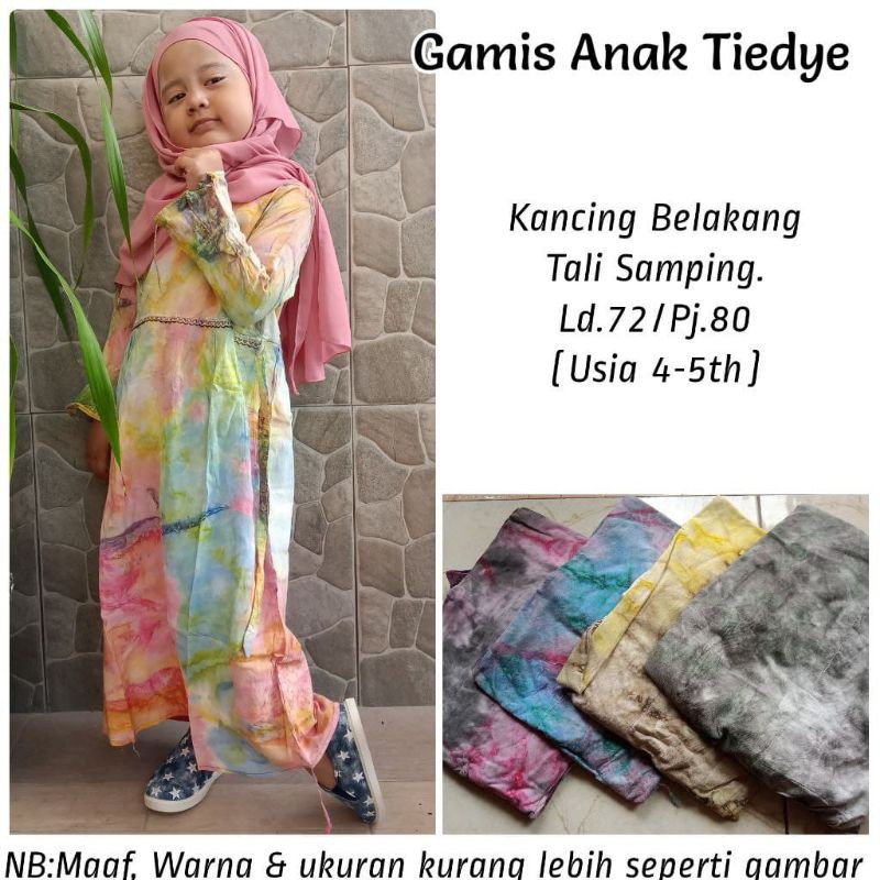 Daster anak larva bahan santung batik pekalongan