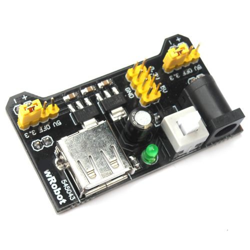 Adjustable Power Supply utk Breadboard 5V dan 3.3V Dual Voltage Switch