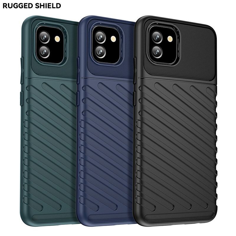 SAMSUNG A03 / A03 CORE SOFT CASE RUGGED ARMOR THUNDER SOFTCASE COVER SILICONE