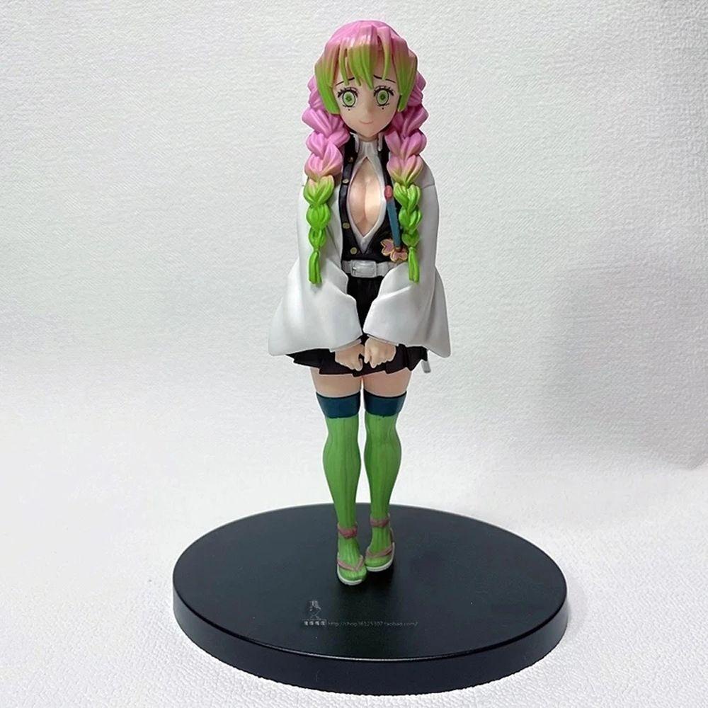 Lanfy Demon Slayer Hadiah Ulang Tahun Hadiah Natal PVC Model Figure Mainan Kimetsu No Yaiba