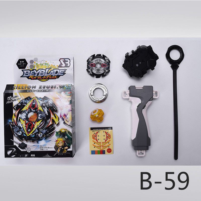 Beyblade Burst metal fusion B-59 starter zillion Zeus I.W fury battle evolution Turbo