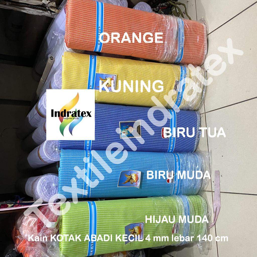 ( per 1 roll ) kain KOTAK ABADI CELE 4 mm PER ROLL lebar 140 cm bahan craft kerajinan tangan dekorasi taplak meja alas piknik