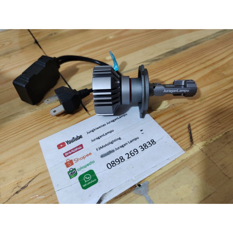 led H4 non kipas paling terang