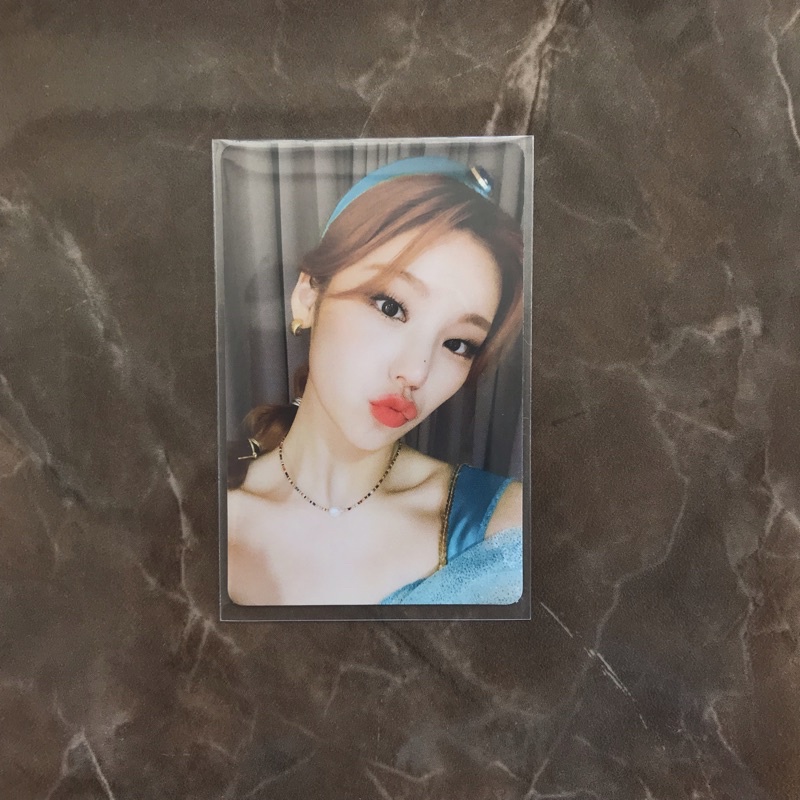 ITZY Yeji Official Photocard NBD Mei May PC Yeji Jasmine