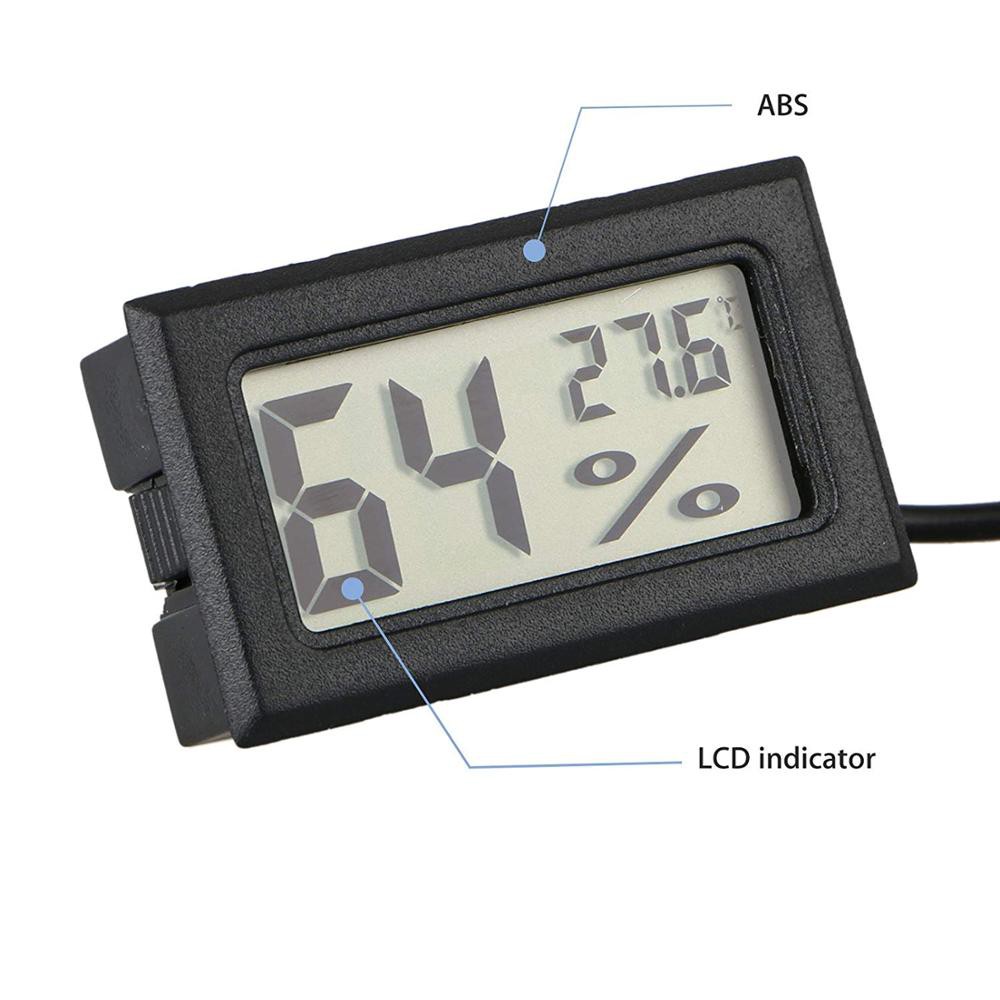 Thermometer Hygrometer Mini LCD Digital Temperature Indoor Convenient Temperature Sensor