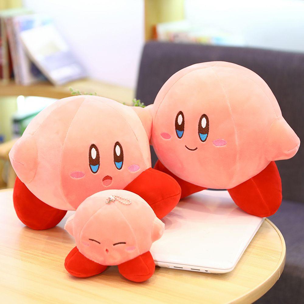 Needway   Mainan Boneka Kartun Kirby Bahan Plush Untuk Dekorasi Rumah / Hadiah Ulang Tahun