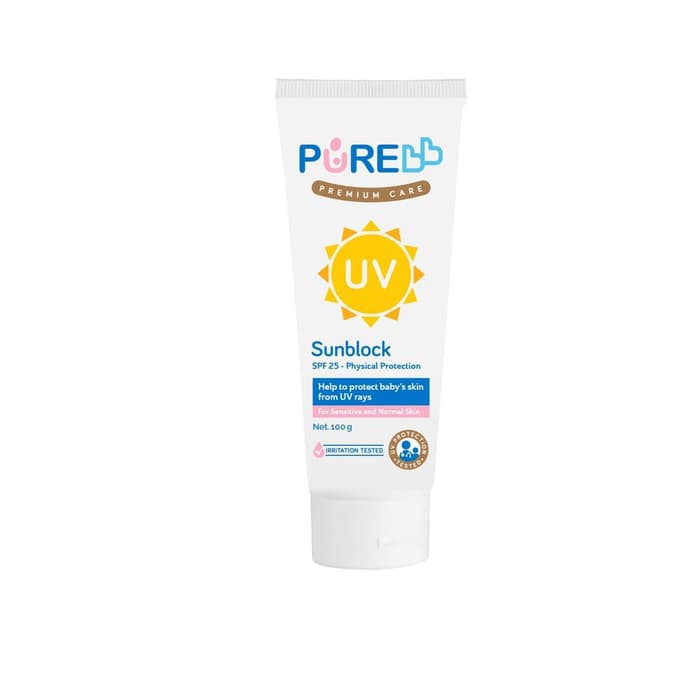 PURE BABY Sunblock SPF25 SPF 25 100gr 100 gr