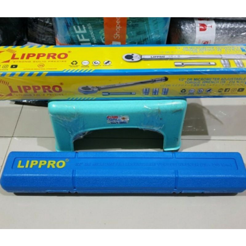 kunci torsi lippro 1/2 inchi kunci moment mata shock gagang shock stang shock