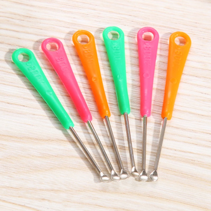 Stainless Steel,Ear Pick,Multicolor,Ear Cleaning,Alat Penjemputan Kotoran Telinga