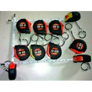 Gantungan Kunci Meteran Mini