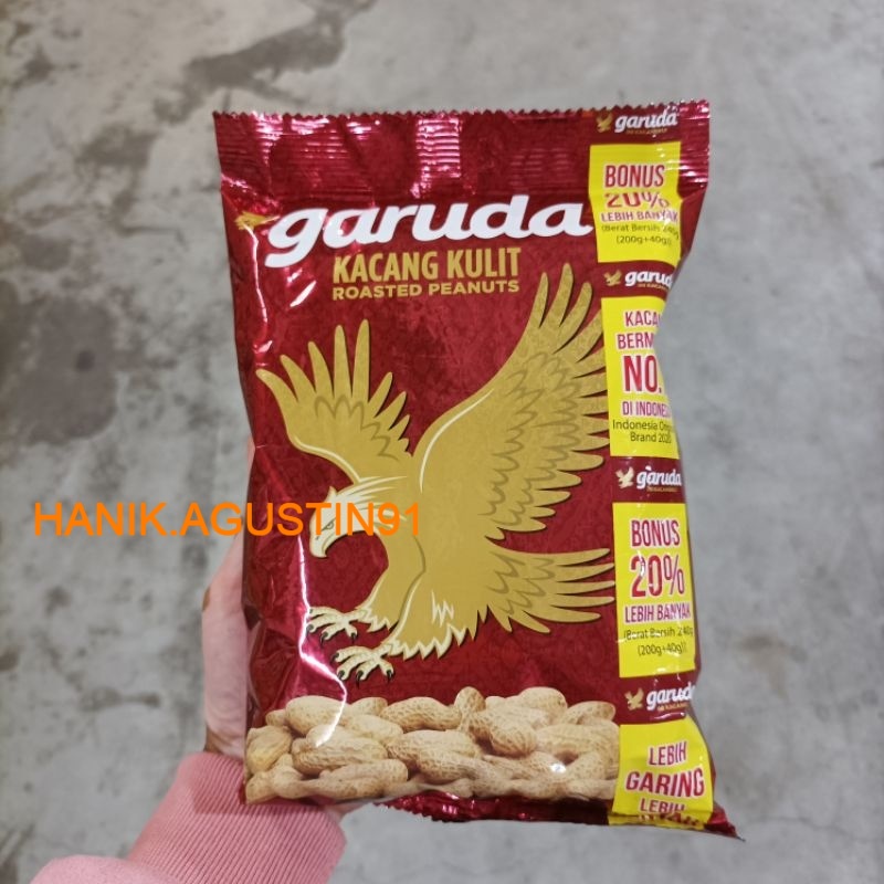 

Garuda Kacang Kulit Garing 200gr MB91