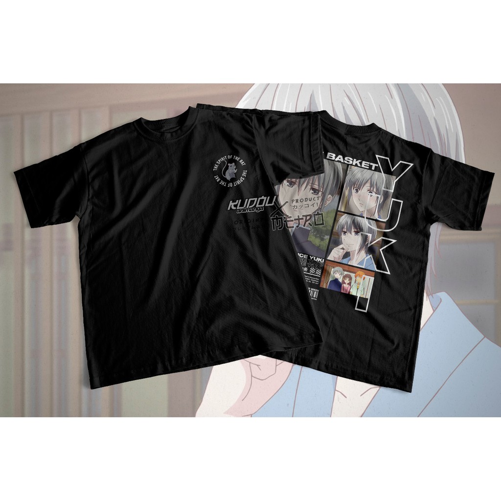 Kaos Sohma Yuki Anime Fruits Basket Anime Manga Premium Unisex