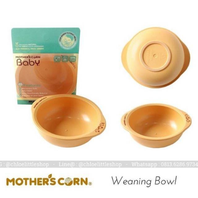 Mother's Corn Baby Weaning Bowl 6m+