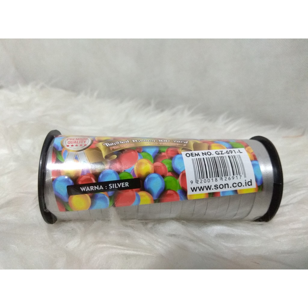 

ECER - PITA BALON - TALI BALON - RIBBON Perlengkapan Pesta Ulang Tahun Bingkisan Parcel Goodie Bag