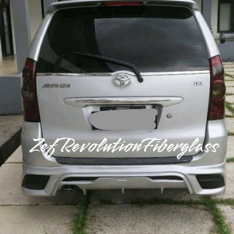 BODYKIT BELAKANG DAN SAMPING AVANZA